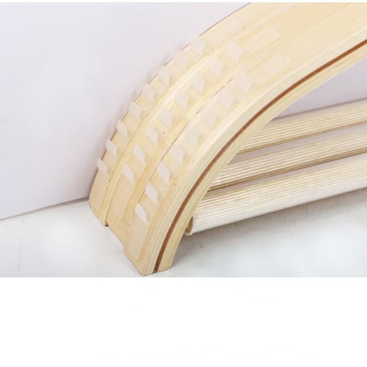 wooden coat hangers with non slip trouser bar China Hanger manufacturers